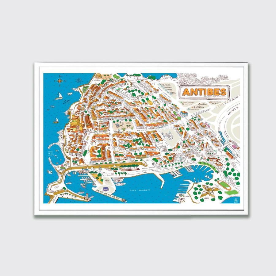 Penthouse Antibes Apartment Luaran gambar